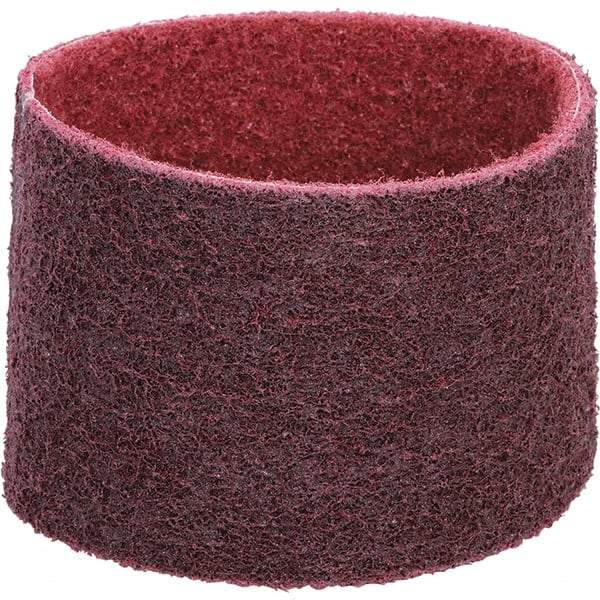 Dynabrade - 3-1/2" Wide x 15-1/2" OAL, Aluminum Oxide Abrasive Belt - Aluminum Oxide, Medium, Nonwoven, Cloth Backing, Wet/Dry - USA Tool & Supply