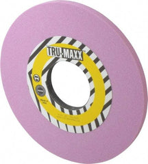 Tru-Maxx - 10" Diam x 3" Hole x 1/2" Thick, J Hardness, 60 Grit Surface Grinding Wheel - Aluminum Oxide, Type 1, Medium Grade, 2,483 Max RPM, Vitrified Bond, No Recess - USA Tool & Supply