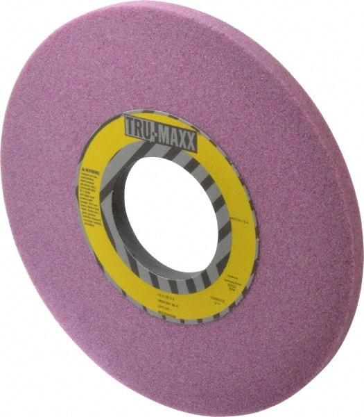Tru-Maxx - 10" Diam x 3" Hole x 1/2" Thick, K Hardness, 80 Grit Surface Grinding Wheel - Aluminum Oxide, Type 1, Medium Grade, 3,250 Max RPM, Vitrified Bond, No Recess - USA Tool & Supply