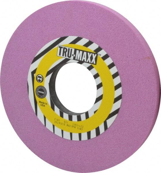 Tru-Maxx - 10" Diam x 3" Hole x 3/4" Thick, I Hardness, 60 Grit Surface Grinding Wheel - Aluminum Oxide, Type 1, Medium Grade, 2,483 Max RPM, Vitrified Bond, No Recess - USA Tool & Supply