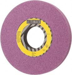 Tru-Maxx - 10" Diam x 3" Hole x 1" Thick, H Hardness, 46 Grit Surface Grinding Wheel - Aluminum Oxide, Type 1, Coarse Grade, 2,480 Max RPM, Vitrified Bond, No Recess - USA Tool & Supply