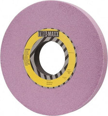 Tru-Maxx - 10" Diam x 3" Hole x 1" Thick, H Hardness, 60 Grit Surface Grinding Wheel - Aluminum Oxide, Type 1, Medium Grade, 3,250 Max RPM, Vitrified Bond, No Recess - USA Tool & Supply