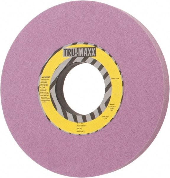 Tru-Maxx - 10" Diam x 3" Hole x 1" Thick, K Hardness, 80 Grit Surface Grinding Wheel - Aluminum Oxide, Type 1, Medium Grade, 3,250 Max RPM, Vitrified Bond, No Recess - USA Tool & Supply