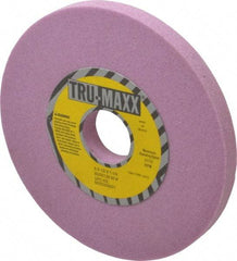 Tru-Maxx - 6" Diam x 1-1/4" Hole x 1/2" Thick, K Hardness, 60 Grit Surface Grinding Wheel - Aluminum Oxide, Type 1, Medium Grade, 5,410 Max RPM, Vitrified Bond, No Recess - USA Tool & Supply