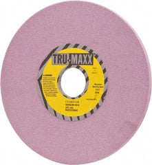 Tru-Maxx - 7" Diam x 1-1/4" Hole x 1/4" Thick, K Hardness, 80 Grit Surface Grinding Wheel - Aluminum Oxide, Type 1, Medium Grade, 3,600 Max RPM, Vitrified Bond, No Recess - USA Tool & Supply