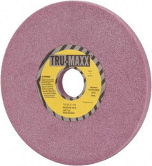 Tru-Maxx - 7" Diam x 1-1/4" Hole x 1/2" Thick, K Hardness, 46 Grit Surface Grinding Wheel - Aluminum Oxide, Type 1, Coarse Grade, 3,600 Max RPM, Vitrified Bond, No Recess - USA Tool & Supply