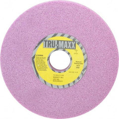Tru-Maxx - 7" Diam x 1-1/4" Hole x 3/4" Thick, I Hardness, 46 Grit Surface Grinding Wheel - Aluminum Oxide, Type 1, Coarse Grade, 3,600 Max RPM, Vitrified Bond, No Recess - USA Tool & Supply