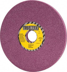 Tru-Maxx - 8" Diam x 1-1/4" Hole x 1/2" Thick, J Hardness, 46 Grit Surface Grinding Wheel - Aluminum Oxide, Type 1, Coarse Grade, 3,600 Max RPM, Vitrified Bond, No Recess - USA Tool & Supply