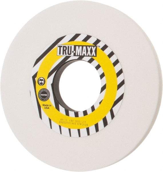 Tru-Maxx - 10" Diam x 3" Hole x 3/4" Thick, H Hardness, 46 Grit Surface Grinding Wheel - Aluminum Oxide, Type 1, Coarse Grade, 2,483 Max RPM, Vitrified Bond, No Recess - USA Tool & Supply