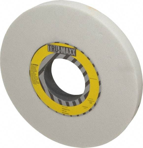 Tru-Maxx - 10" Diam x 3" Hole x 1" Thick, H Hardness, 46 Grit Surface Grinding Wheel - Aluminum Oxide, Type 1, Coarse Grade, 2,480 Max RPM, Vitrified Bond, No Recess - USA Tool & Supply