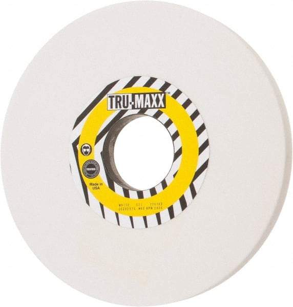 Tru-Maxx - 12" Diam x 3" Hole x 1" Thick, J Hardness, 60 Grit Surface Grinding Wheel - Aluminum Oxide, Type 1, Medium Grade, 2,069 Max RPM, Vitrified Bond, No Recess - USA Tool & Supply