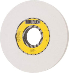 Tru-Maxx - 12" Diam x 3" Hole x 1" Thick, H Hardness, 60 Grit Surface Grinding Wheel - Aluminum Oxide, Type 1, Medium Grade, 2,705 Max RPM, Vitrified Bond, No Recess - USA Tool & Supply