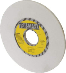 Tru-Maxx - 6" Diam x 1-1/4" Hole x 1/4" Thick, K Hardness, 80 Grit Surface Grinding Wheel - Aluminum Oxide, Type 1, Medium Grade, 5,410 Max RPM, Vitrified Bond, No Recess - USA Tool & Supply