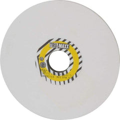 Tru-Maxx - 7" Diam x 1-1/4" Hole x 1/4" Thick, L Hardness, 220 Grit Surface Grinding Wheel - Aluminum Oxide, Type 1, Very Fine Grade, 3,600 Max RPM, Vitrified Bond, No Recess - USA Tool & Supply