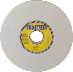 Tru-Maxx - 7" Diam x 1-1/4" Hole x 3/4" Thick, K Hardness, 60 Grit Surface Grinding Wheel - Aluminum Oxide, Type 1, Medium Grade, 3,600 Max RPM, Vitrified Bond, No Recess - USA Tool & Supply