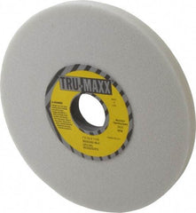 Tru-Maxx - 7" Diam x 1-1/4" Hole x 1/2" Thick, K Hardness, 46 Grit Surface Grinding Wheel - Aluminum Oxide, Type 1, Coarse Grade, 3,600 Max RPM, Vitrified Bond, No Recess - USA Tool & Supply