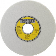 Tru-Maxx - 7" Diam x 1-1/4" Hole x 1/2" Thick, H Hardness, 60 Grit Surface Grinding Wheel - Aluminum Oxide, Type 1, Medium Grade, 3,600 Max RPM, Vitrified Bond, No Recess - USA Tool & Supply
