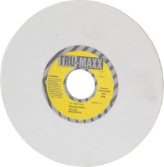 Tru-Maxx - 7" Diam x 1-1/4" Hole x 1/4" Thick, H Hardness, 100 Grit Surface Grinding Wheel - Aluminum Oxide, Type 1, Fine Grade, 3,600 Max RPM, Vitrified Bond, No Recess - USA Tool & Supply