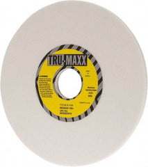 Tru-Maxx - 7" Diam x 1-1/4" Hole x 1/4" Thick, I Hardness, 100 Grit Surface Grinding Wheel - Aluminum Oxide, Type 1, Fine Grade, 3,600 Max RPM, Vitrified Bond, No Recess - USA Tool & Supply