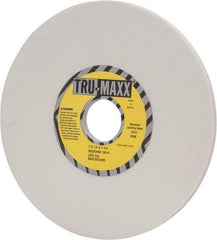 Tru-Maxx - 7" Diam x 1-1/4" Hole x 1/4" Thick, K Hardness, 100 Grit Surface Grinding Wheel - Aluminum Oxide, Type 1, Fine Grade, 3,600 Max RPM, Vitrified Bond, No Recess - USA Tool & Supply