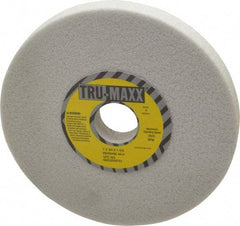 Tru-Maxx - 7" Diam x 1-1/4" Hole x 3/4" Thick, H Hardness, 46 Grit Surface Grinding Wheel - Aluminum Oxide, Type 1, Coarse Grade, 3,600 Max RPM, Vitrified Bond, No Recess - USA Tool & Supply
