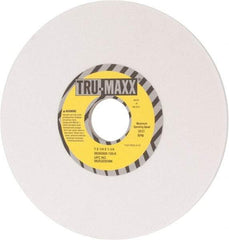 Tru-Maxx - 7" Diam x 1-1/4" Hole x 1/4" Thick, K Hardness, 120 Grit Surface Grinding Wheel - Aluminum Oxide, Type 1, Fine Grade, 3,600 Max RPM, Vitrified Bond, No Recess - USA Tool & Supply