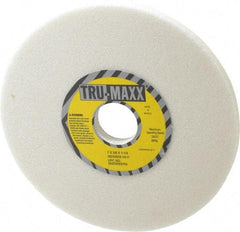 Tru-Maxx - 7" Diam x 1-1/4" Hole x 3/8" Thick, H Hardness, 46 Grit Surface Grinding Wheel - Aluminum Oxide, Type 1, Coarse Grade, 3,600 Max RPM, Vitrified Bond, No Recess - USA Tool & Supply