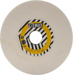 Tru-Maxx - 7" Diam x 1-1/4" Hole x 1/4" Thick, L Hardness, 100 Grit Surface Grinding Wheel - Aluminum Oxide, Type 1, Fine Grade, 3,600 Max RPM, Vitrified Bond, No Recess - USA Tool & Supply