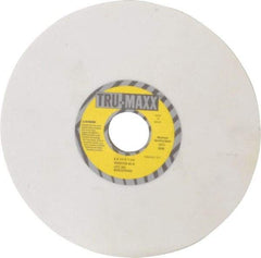 Tru-Maxx - 8" Diam x 1-1/4" Hole x 1/4" Thick, K Hardness, 80 Grit Surface Grinding Wheel - Aluminum Oxide, Type 1, Medium Grade, 3,600 Max RPM, Vitrified Bond, No Recess - USA Tool & Supply