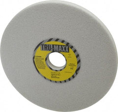 Tru-Maxx - 8" Diam x 1-1/4" Hole x 1/2" Thick, H Hardness, 46 Grit Surface Grinding Wheel - Aluminum Oxide, Type 1, Coarse Grade, 3,105 Max RPM, Vitrified Bond, No Recess - USA Tool & Supply