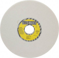 Tru-Maxx - 8" Diam x 1-1/4" Hole x 1/2" Thick, H Hardness, 60 Grit Surface Grinding Wheel - Aluminum Oxide, Type 1, Medium Grade, 3,600 Max RPM, Vitrified Bond, No Recess - USA Tool & Supply