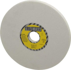 Tru-Maxx - 8" Diam x 1-1/4" Hole x 1/2" Thick, K Hardness, 80 Grit Surface Grinding Wheel - Aluminum Oxide, Type 1, Medium Grade, 3,600 Max RPM, Vitrified Bond, No Recess - USA Tool & Supply