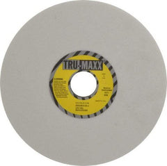 Tru-Maxx - 8" Diam x 1-1/4" Hole x 1/4" Thick, J Hardness, 60 Grit Surface Grinding Wheel - Aluminum Oxide, Type 1, Medium Grade, 3,600 Max RPM, Vitrified Bond, No Recess - USA Tool & Supply