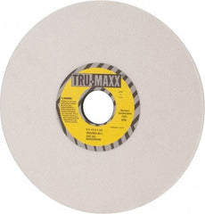 Tru-Maxx - 8" Diam x 1-1/4" Hole x 1/4" Thick, J Hardness, 80 Grit Surface Grinding Wheel - Aluminum Oxide, Type 1, Medium Grade, 3,600 Max RPM, Vitrified Bond, No Recess - USA Tool & Supply