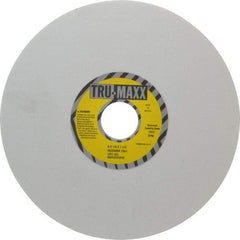 Tru-Maxx - 8" Diam x 1-1/4" Hole x 1/4" Thick, I Hardness, 100 Grit Surface Grinding Wheel - Aluminum Oxide, Type 1, Fine Grade, 3,600 Max RPM, Vitrified Bond, No Recess - USA Tool & Supply