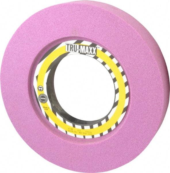 Tru-Maxx - 12" Diam x 5" Hole x 2" Thick, J Hardness, 46 Grit Surface Grinding Wheel - Aluminum Oxide, Type 7, Coarse Grade, 2,069 Max RPM, Vitrified Bond, Two-Side Recess - USA Tool & Supply