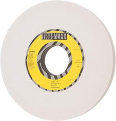 Tru-Maxx - 12" Diam x 3" Hole x 1" Thick, F Hardness, 60 Grit Surface Grinding Wheel - Aluminum Oxide, Type 1, Medium Grade, 2,070 Max RPM, Vitrified Bond, No Recess - USA Tool & Supply