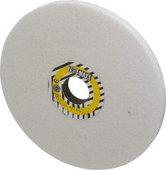 Tru-Maxx - 8" Diam x 1-1/4" Hole x 1/2" Thick, H Hardness, 46 Grit Surface Grinding Wheel - Aluminum Oxide, Type 1, Coarse Grade, 3,600 Max RPM, Vitrified Bond, No Recess - USA Tool & Supply