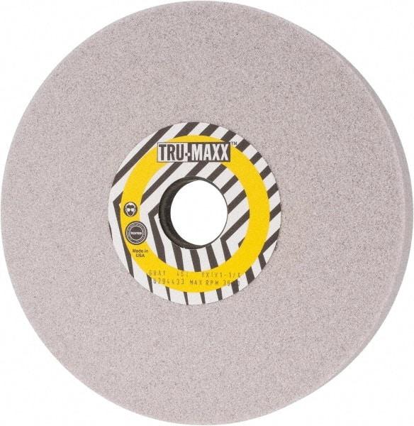 Tru-Maxx - 8" Diam x 1-1/4" Hole x 1" Thick, I Hardness, 46 Grit Surface Grinding Wheel - Aluminum Oxide, Type 5, Coarse Grade, 3,600 Max RPM, Vitrified Bond, One-Side Recess - USA Tool & Supply