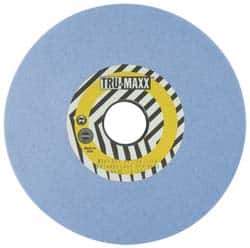 Tru-Maxx - 10" Diam x 3" Hole x 1" Thick, I Hardness, 46 Grit Surface Grinding Wheel - Ceramic, Type 1, Coarse Grade, 2,483 Max RPM, Vitrified Bond, No Recess - USA Tool & Supply