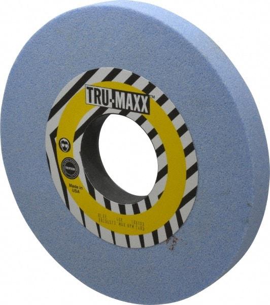 Tru-Maxx - 10" Diam x 3" Hole x 1" Thick, K Hardness, 46 Grit Surface Grinding Wheel - Ceramic, Type 1, Coarse Grade, 3,250 Max RPM, Vitrified Bond, No Recess - USA Tool & Supply
