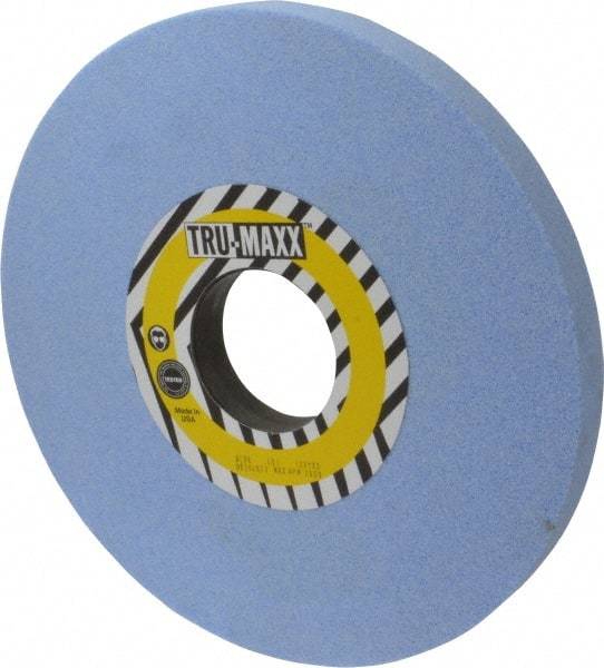 Tru-Maxx - 12" Diam x 3" Hole x 1" Thick, J Hardness, 46 Grit Surface Grinding Wheel - Ceramic, Type 1, Coarse Grade, 2,705 Max RPM, Vitrified Bond, No Recess - USA Tool & Supply
