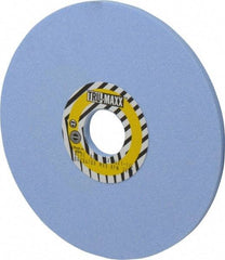 Tru-Maxx - 7" Diam x 1-1/4" Hole x 1/4" Thick, J Hardness, 80 Grit Surface Grinding Wheel - Ceramic, Type 1, Medium Grade, 3,600 Max RPM, Vitrified Bond, No Recess - USA Tool & Supply