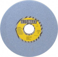 Tru-Maxx - 7" Diam x 1-1/4" Hole x 1/2" Thick, K Hardness, 46 Grit Surface Grinding Wheel - Ceramic, Type 1, Coarse Grade, 3,600 Max RPM, Vitrified Bond, No Recess - USA Tool & Supply