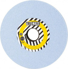 Tru-Maxx - 7" Diam x 1-1/4" Hole x 1/2" Thick, K Hardness, 80 Grit Surface Grinding Wheel - Ceramic, Type 1, Medium Grade, 3,600 Max RPM, Vitrified Bond, No Recess - USA Tool & Supply