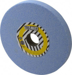 Tru-Maxx - 7" Diam x 1-1/4" Hole x 3/4" Thick, K Hardness, 46 Grit Surface Grinding Wheel - Ceramic, Type 1, Coarse Grade, 3,600 Max RPM, Vitrified Bond, No Recess - USA Tool & Supply
