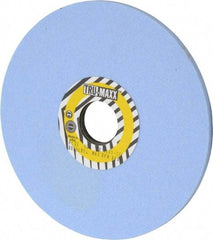 Tru-Maxx - 7" Diam x 1-1/4" Hole x 1/4" Thick, I Hardness, 80 Grit Surface Grinding Wheel - Ceramic, Type 1, Medium Grade, 3,600 Max RPM, Vitrified Bond, No Recess - USA Tool & Supply