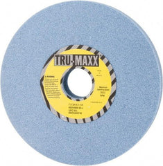 Tru-Maxx - 7" Diam x 1-1/4" Hole x 3/4" Thick, J Hardness, 60 Grit Surface Grinding Wheel - Ceramic, Type 1, Medium Grade, 3,600 Max RPM, Vitrified Bond, No Recess - USA Tool & Supply