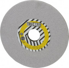 Tru-Maxx - 7" Diam x 1-1/4" Hole x 1/4" Thick, I Hardness, 46 Grit Surface Grinding Wheel - Aluminum Oxide, Type 1, Coarse Grade, 3,600 Max RPM, Vitrified Bond, No Recess - USA Tool & Supply