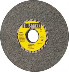 Tru-Maxx - 7" Diam x 1-1/4" Hole x 1/2" Thick, K Hardness, 60 Grit Surface Grinding Wheel - Aluminum Oxide, Type 1, Medium Grade, 3,600 Max RPM, Vitrified Bond, No Recess - USA Tool & Supply
